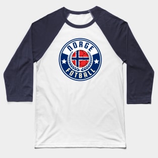 Norge Fotball Baseball T-Shirt